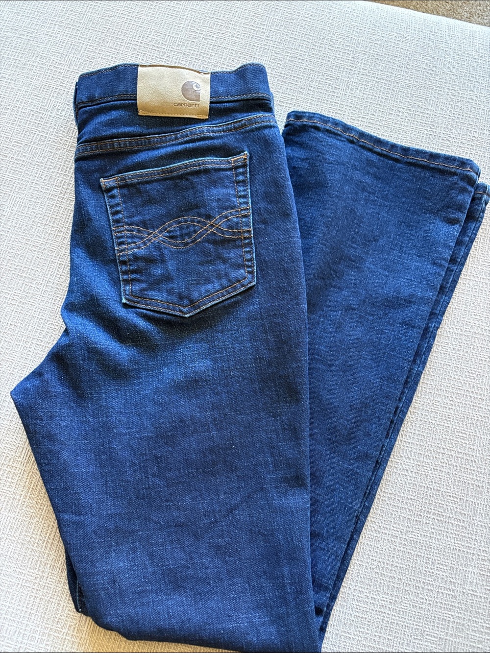 Carhartt tiller jeans. Sz12